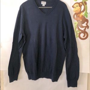 Old Navy Blue V-neck Sweater
